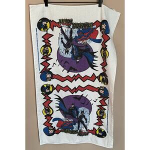 Jay Franco Batman & Robin DC Comics Beach Towel 23.25 X 39 Made In USA